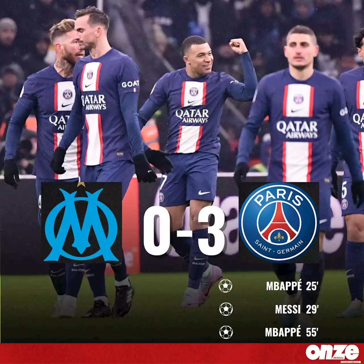 🚨 OM - PSG : un Mbappé de gala terrasse Marseille