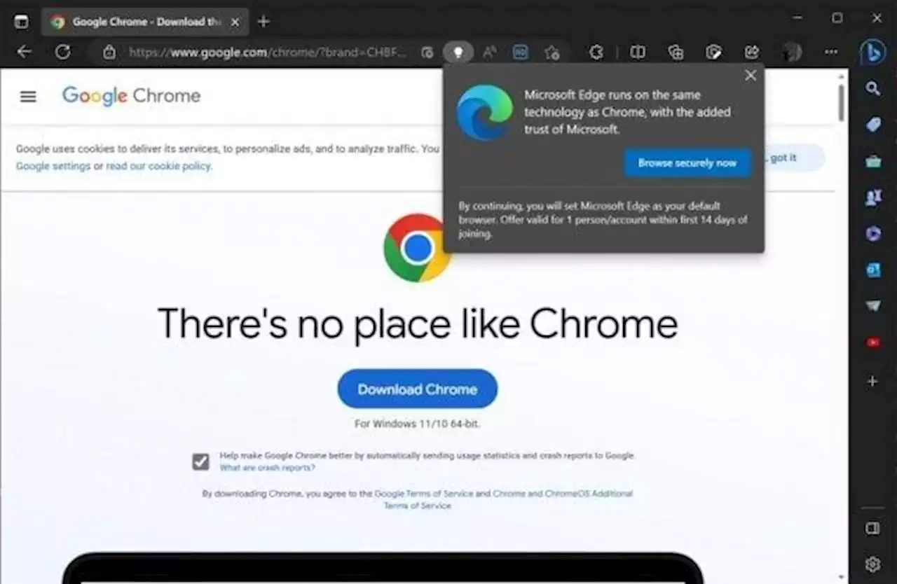 Microsoft Edge: Neue Nutzer werden 'bezahlt'