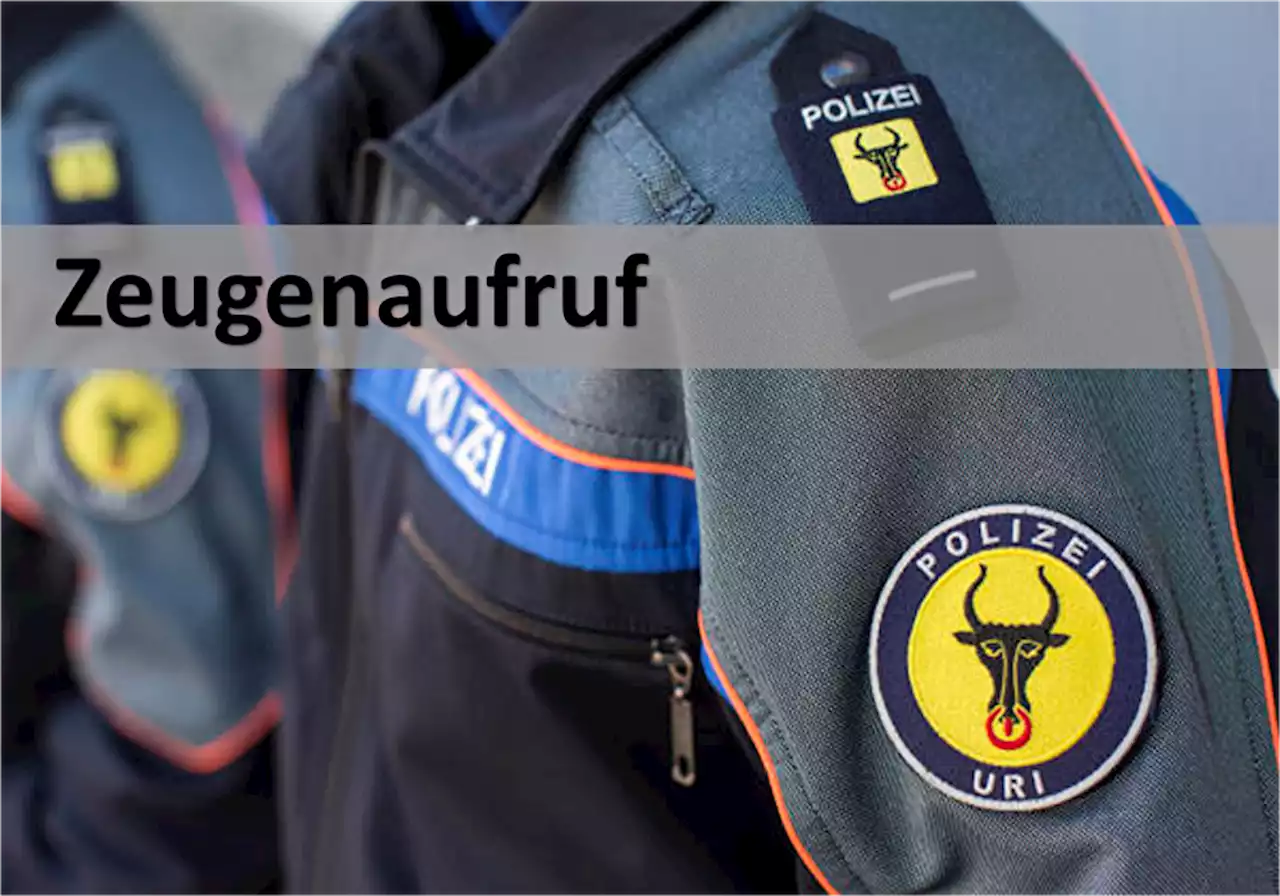 Bürglen UR: Mehrere Diebstähle aus Fahrzeugen sowie Fahrzeugdiebstahl