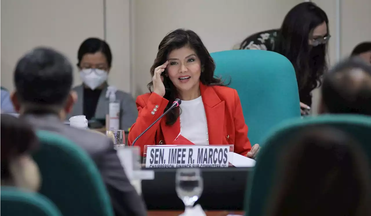 Imee Marcos says President 'too kind' toward smugglers, downplays differences with him and First Lady