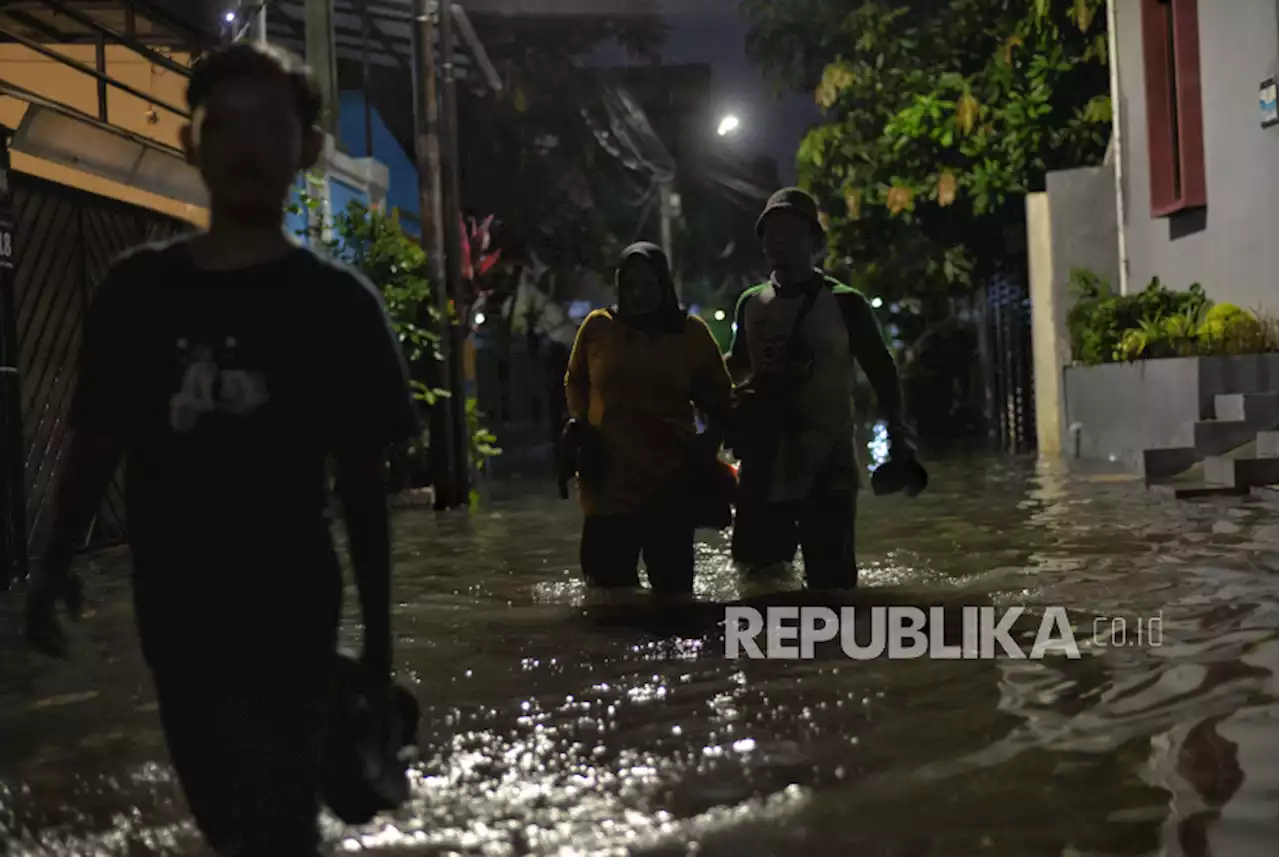 Banjir Melanda 104 RT di DKI Jakarta, Ini Datanya |Republika Online