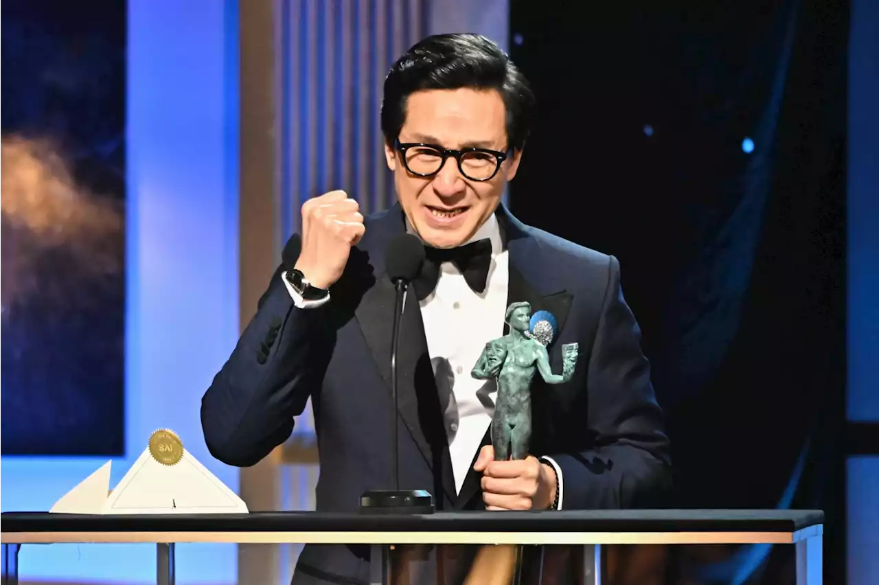 Ke Huy Quan Becomes First Asian Male Film Winner at SAG Awards