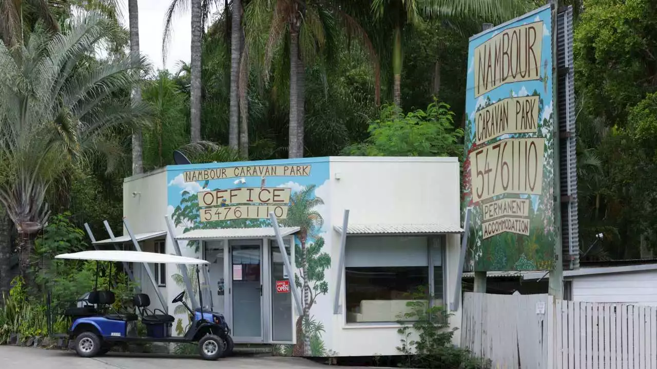 Crime scene declared after two bodies found at Qld caravan park