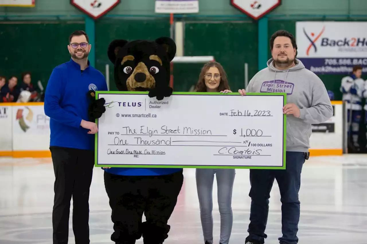 Spotlight: Elgin Street Mission receives major assist from Greater Sudbury Cubs & SmartCell Communications