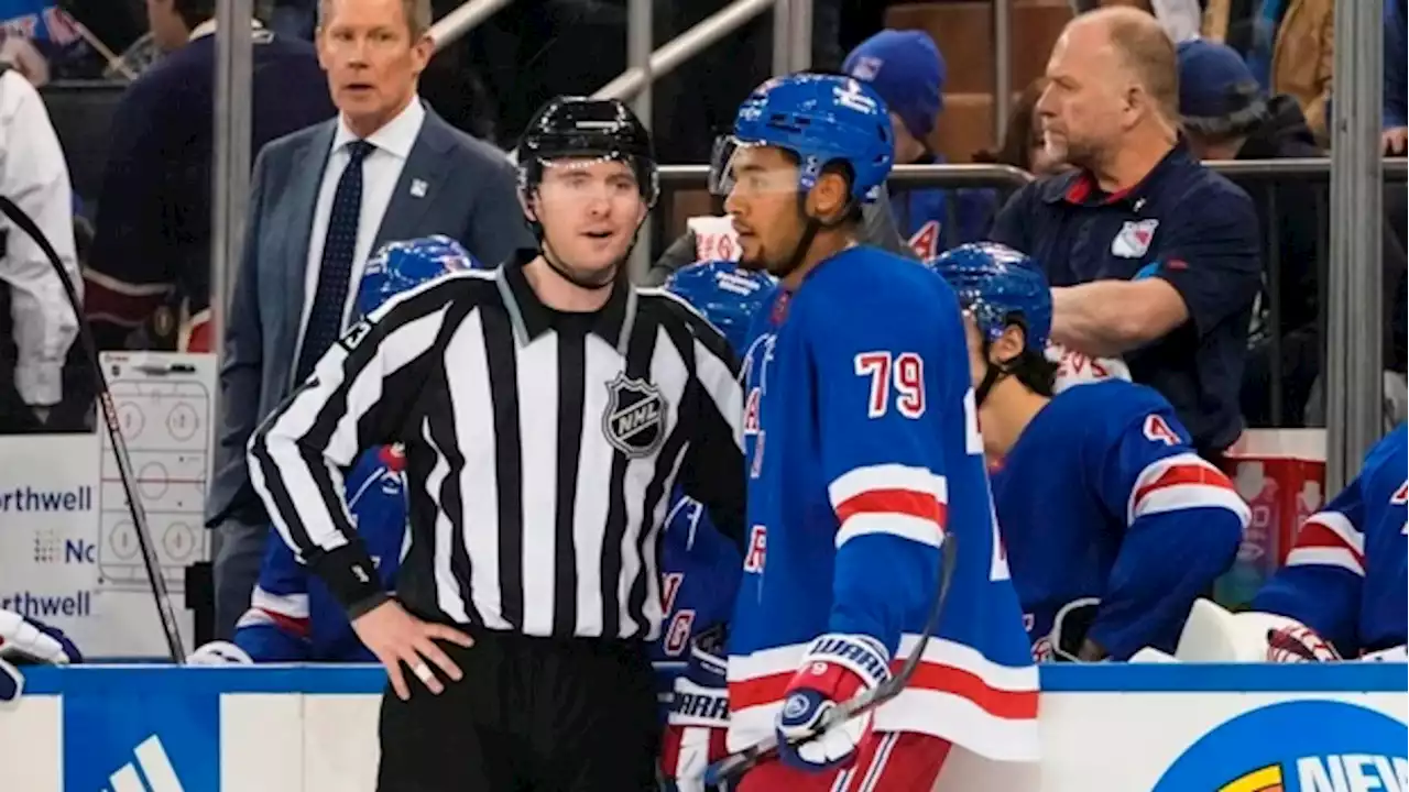 New York Rangers K'Andre Miller ejected for spitting at Los Angeles Kings Drew Doughty | TSN