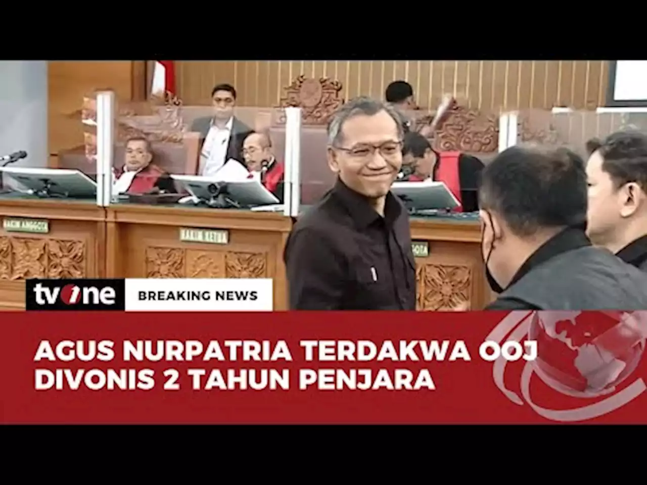 Terbukti Merusak Barang Bukti, Agus Nurpatria Divonis 2 Tahun Penjara - tvOne