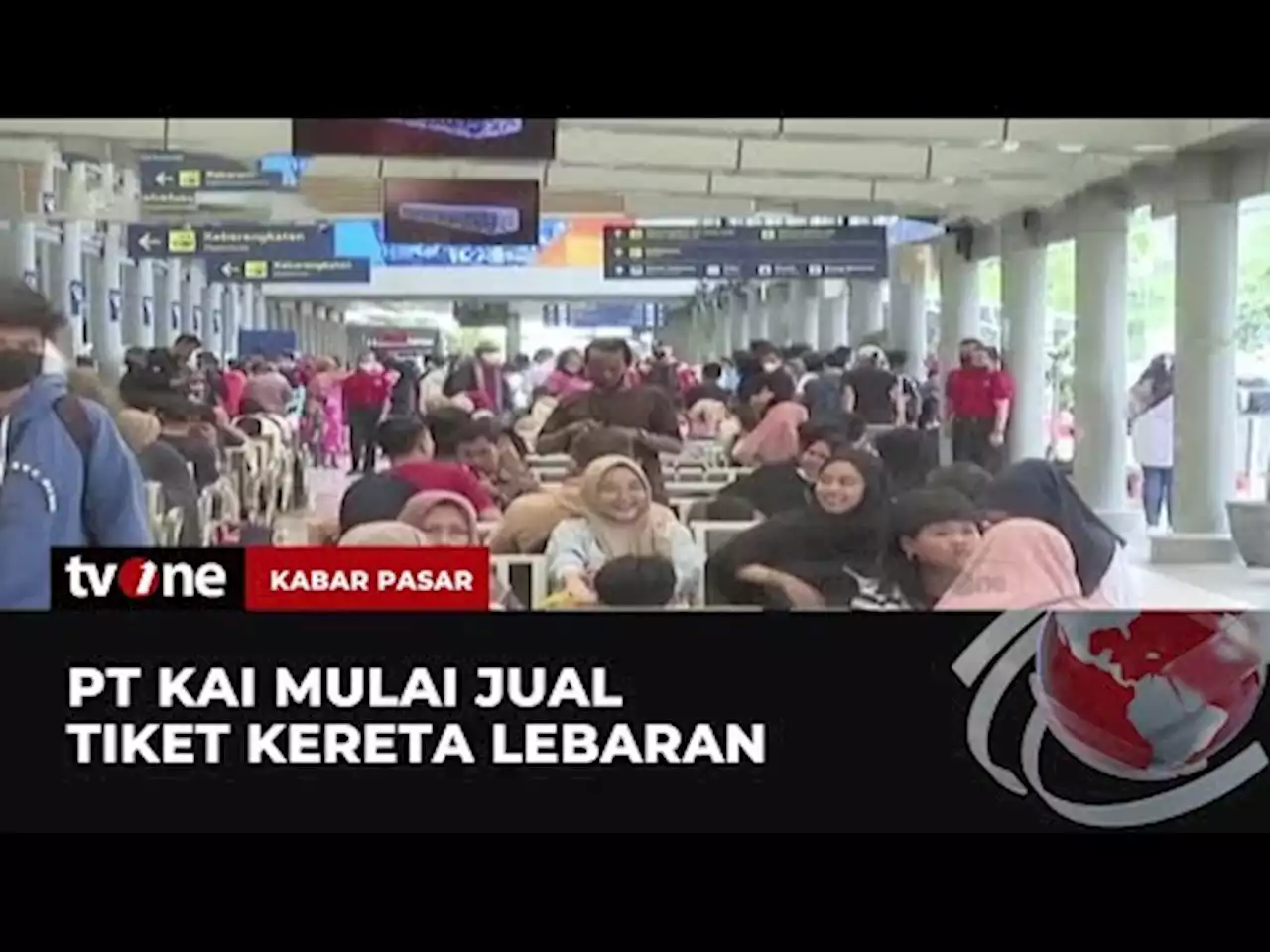 Tiket Kereta Lebaran 2023 Sudah Bisa Dipesan, Sebanyak 2.500 Tiket Terjual di Hari Pertama - tvOne