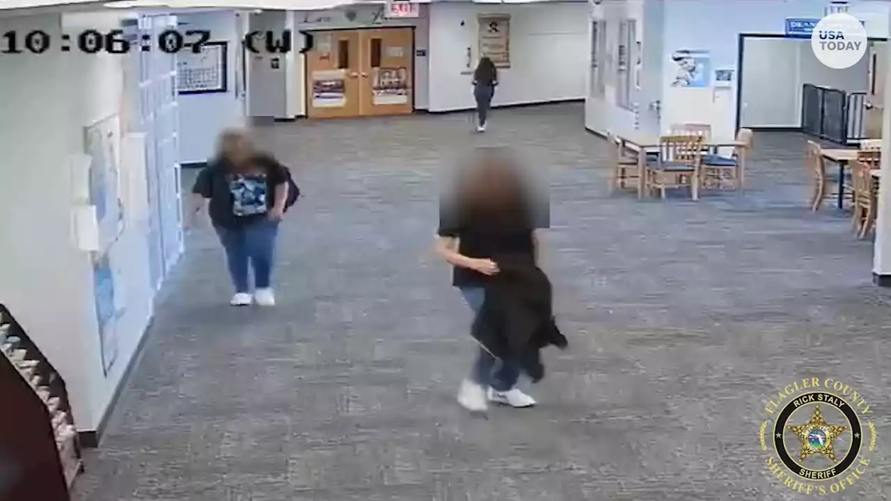 Video shows teen attack school employee for taking teen's Nintendo Switch in class