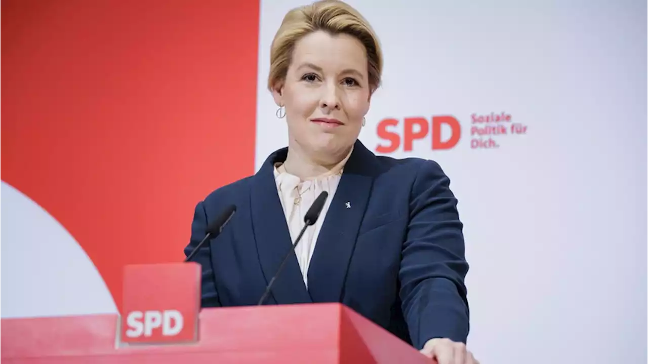 Berlin-Wahl: Giffey-Anwalt macht SPD schwere Vorwürfe – mit radikaler Forderung