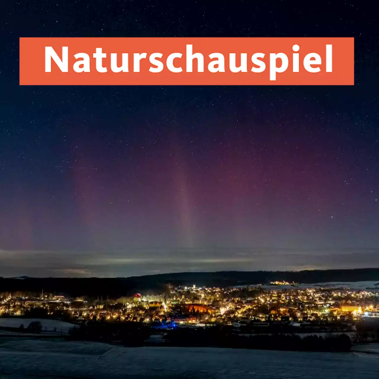 Seltenes Spektakel: Polarlichter leuchten über Deutschland