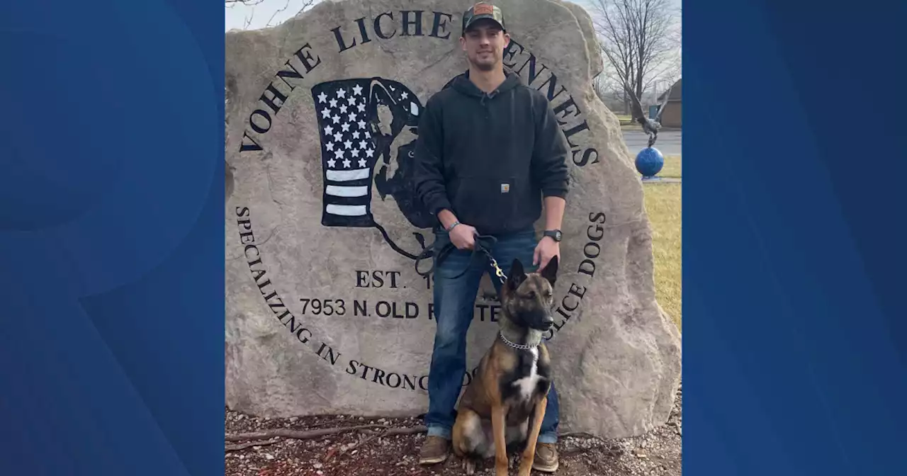 Richmond PD welcomes new K9, officer with donation from Vohne Liche Kennels