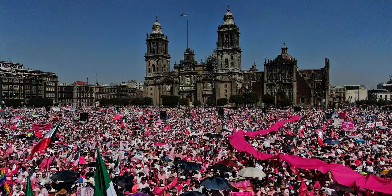 Mexicans Rally Nationwide Against President’s Electoral Overhaul