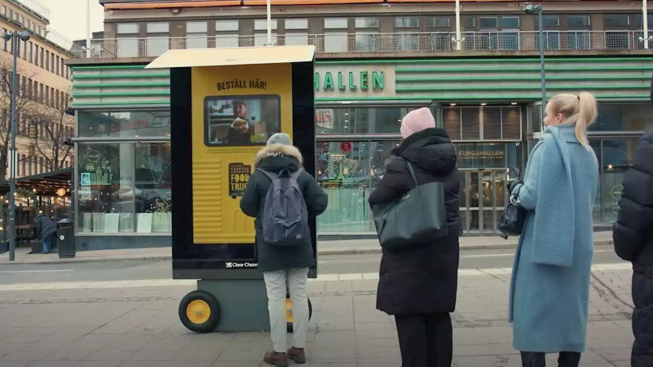 McDonald's kombiniert DOoH mit einem Foodtruck | W&V