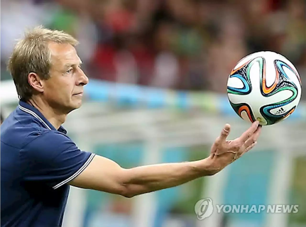 한국축구 새 사령탑에 클린스만…2026년 북중미 월드컵까지(종합) | 연합뉴스