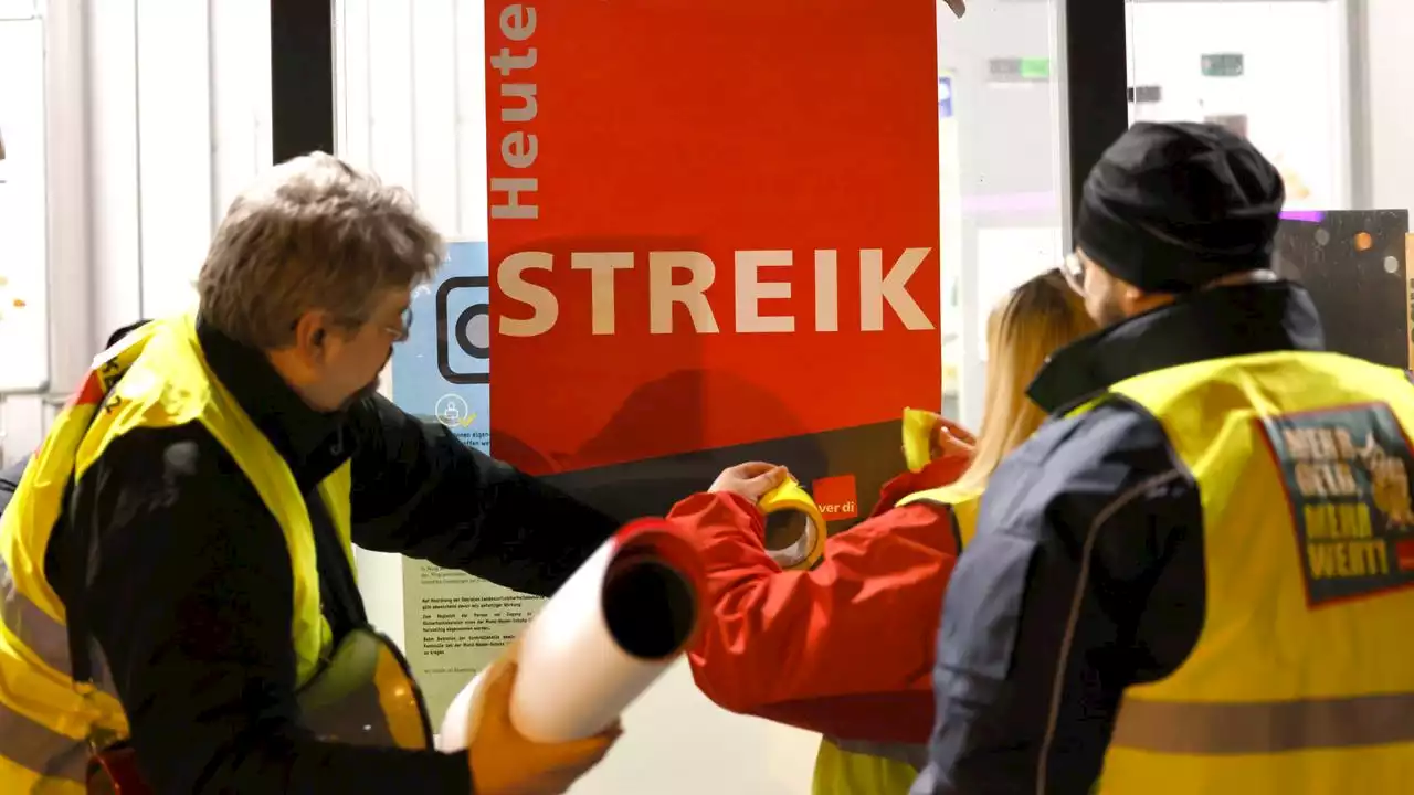 Flughafen Köln/Bonn: Warnstreik hat begonnen