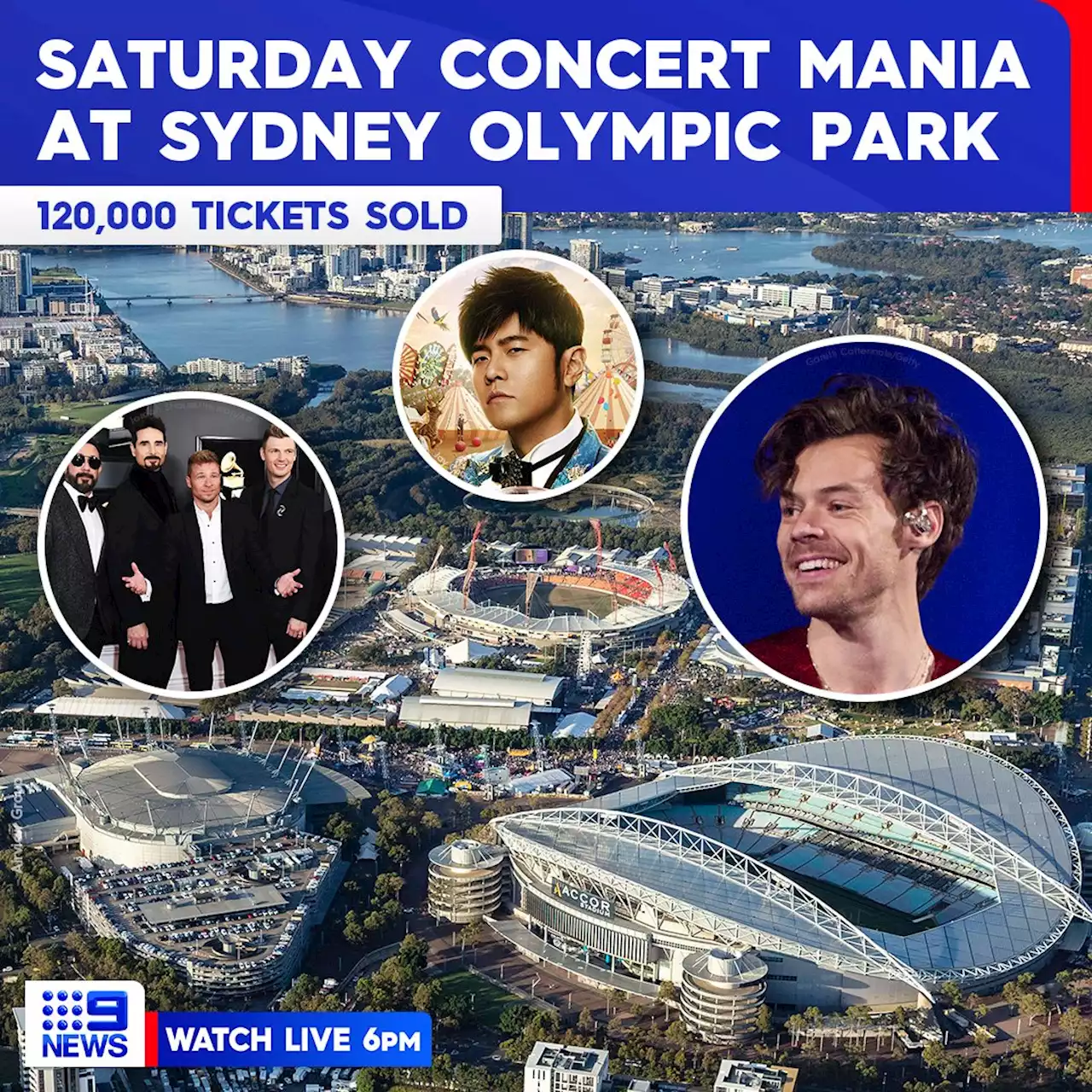 Concert-goers warned not to drive to Harry Styles concert as 120,000 expected