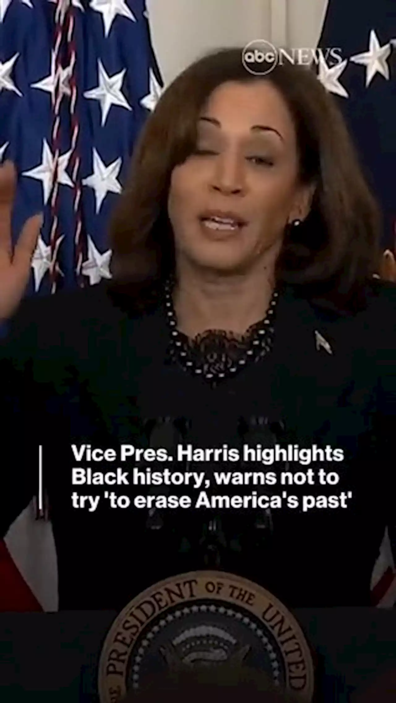 Biden and Harris highlight Black history, warn not to try 'to erase America's past'