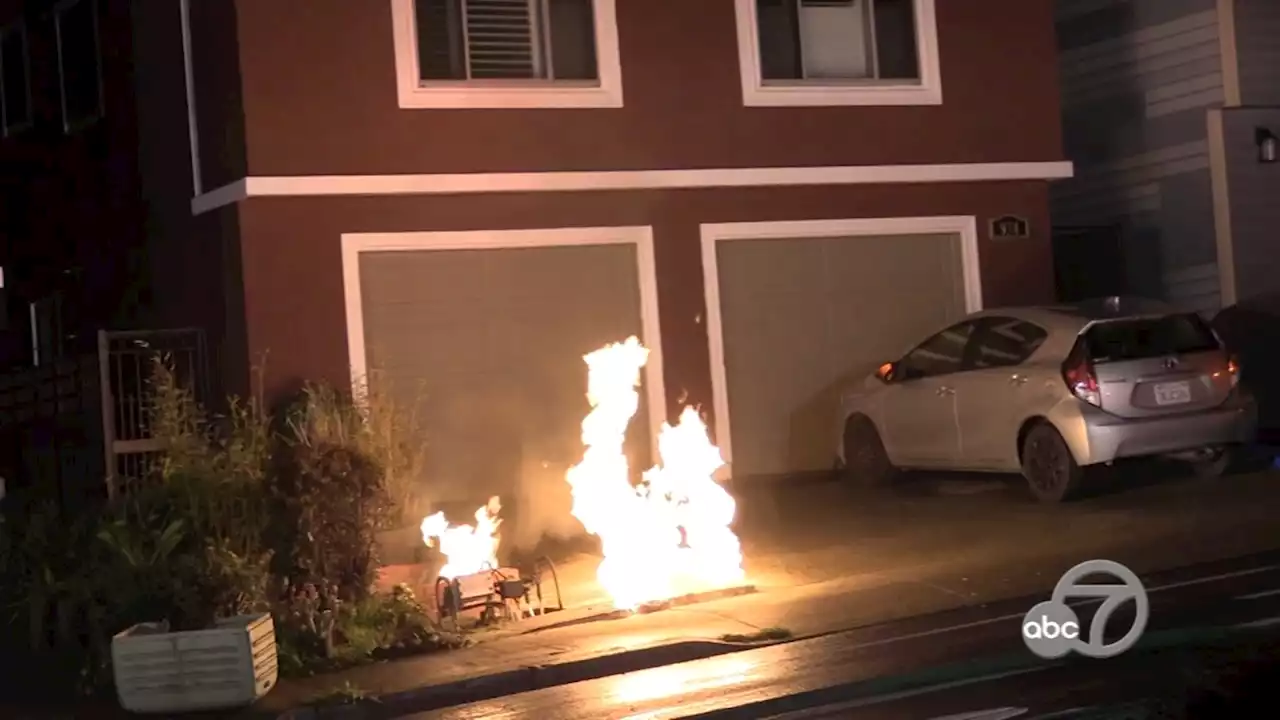 Gas line fire at Daly City home forces evacuations, officials say