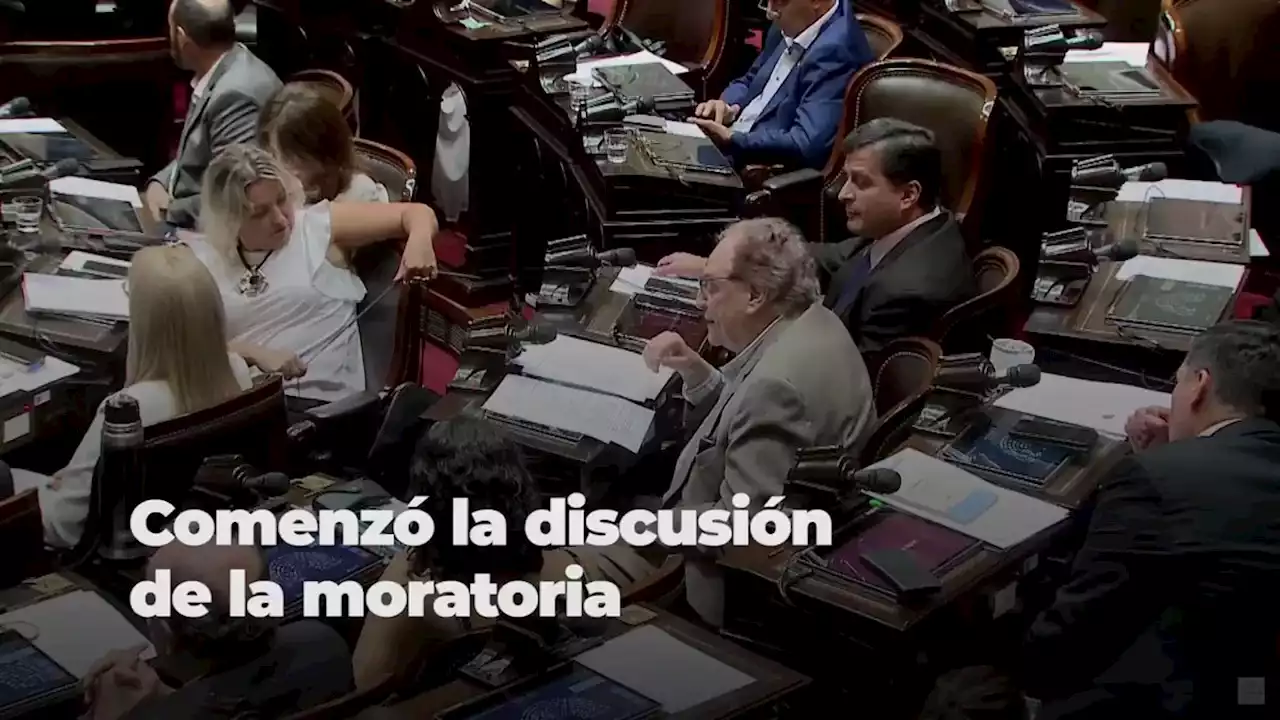 Diputados inició el debate del proyecto de moratoria previsional