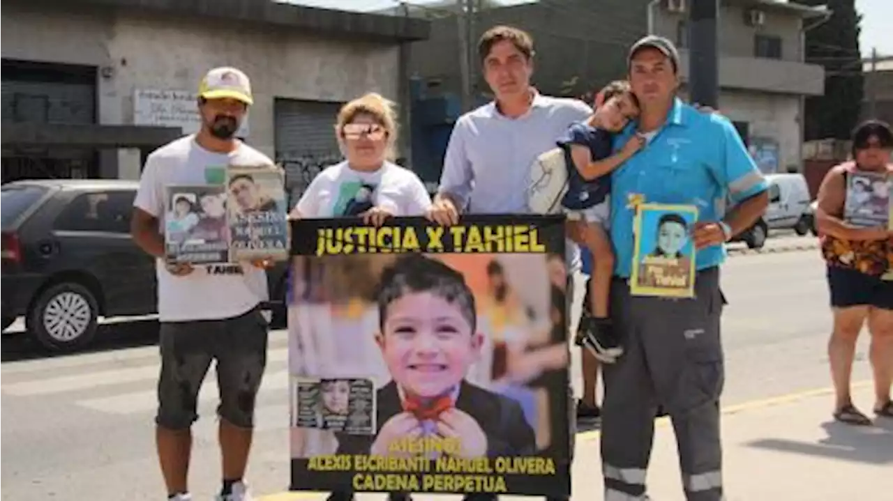 Los padres de Tahiel reclamaron justicia para preservar la memoria de su hijo