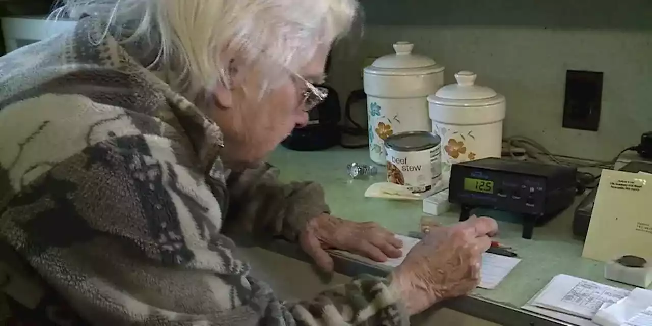 92-year-old woman has been tracking weather for NOAA for 60 years