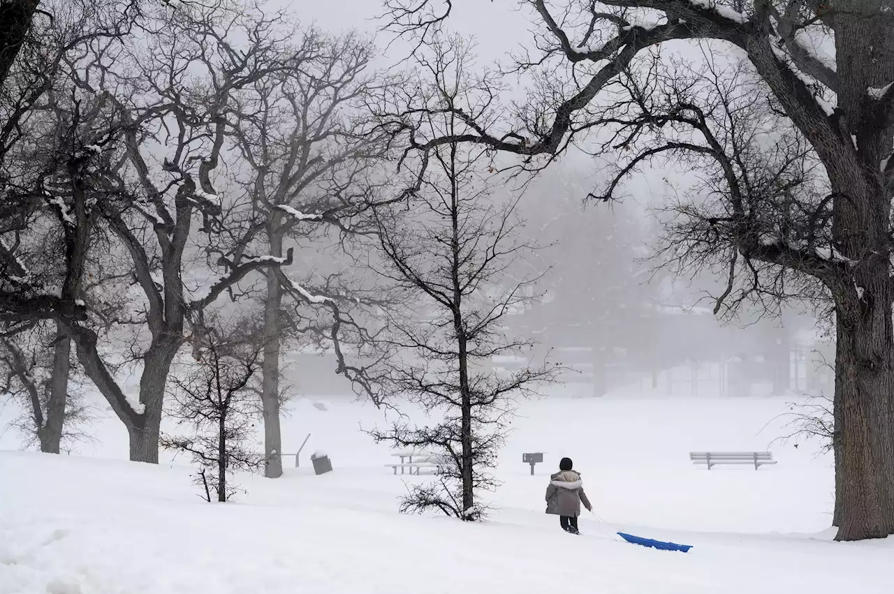 Snowstorms flank US, with Northeast, California digging out