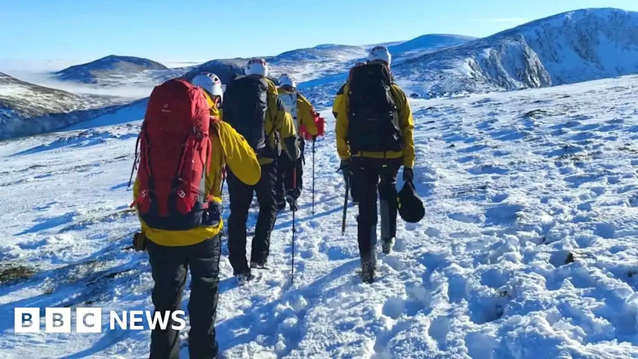 Climber injured in fall in Cairngorms flown to hospital