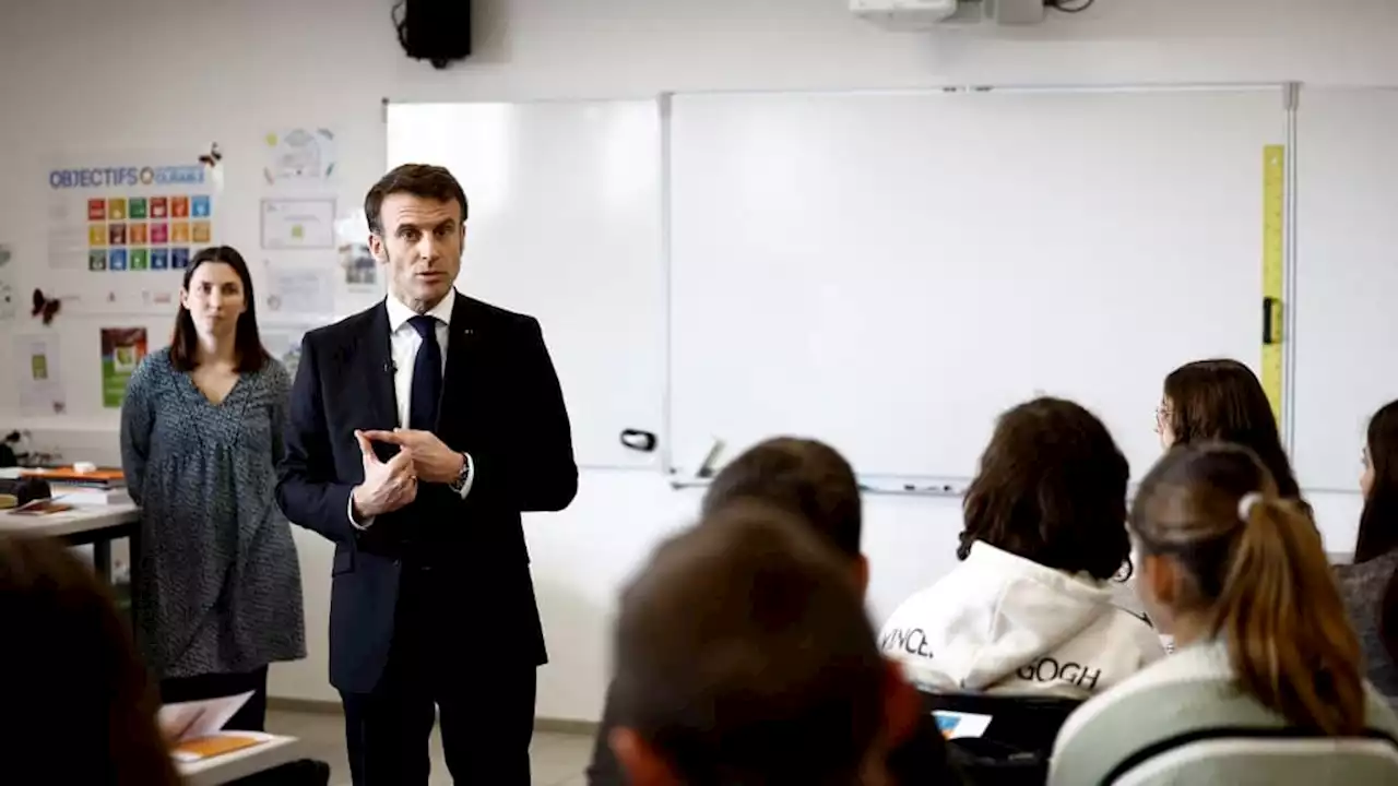 Enseignante tuée à Saint-Jean-de-Luz: Macron rappelle son investissement dans la 'santé mentale'