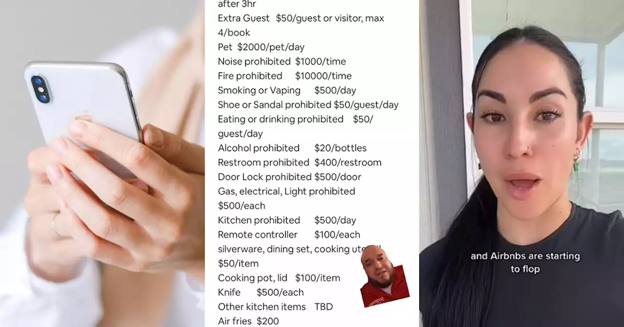 “If You Breathe Too Loud It’s $80/Per Breath”: People React To A Ridiculous List Of Rules And Upcharges At This Airbnb