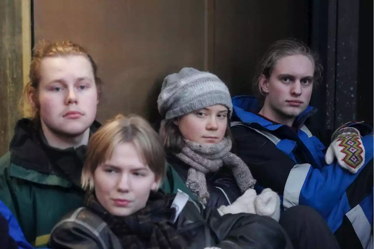 Greta Thunberg demonstriert gegen Münchner Windräder in Norwegen