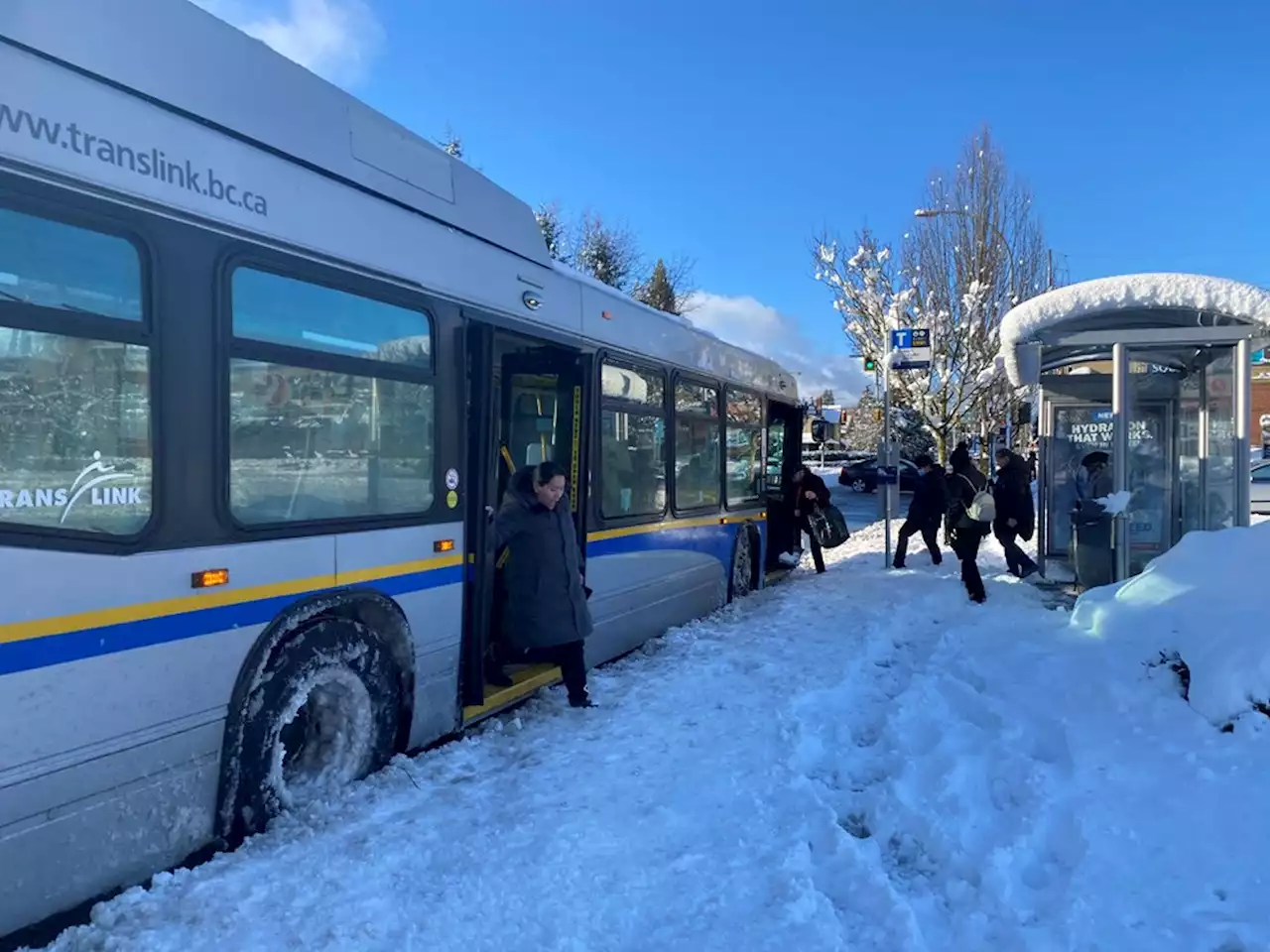 Metro Vancouver transit service back to normal after snow