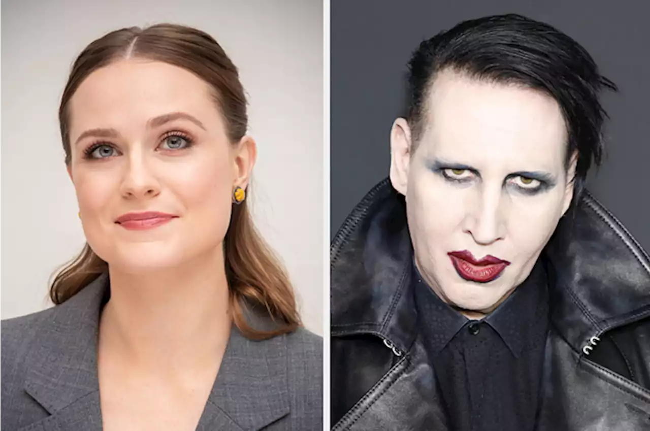 Evan Rachel Wood Shared Instagram Screenshots To Back Up Her Claim She Never Pressured A Model Into Making Sexual Assault Allegations Against Marilyn Manson