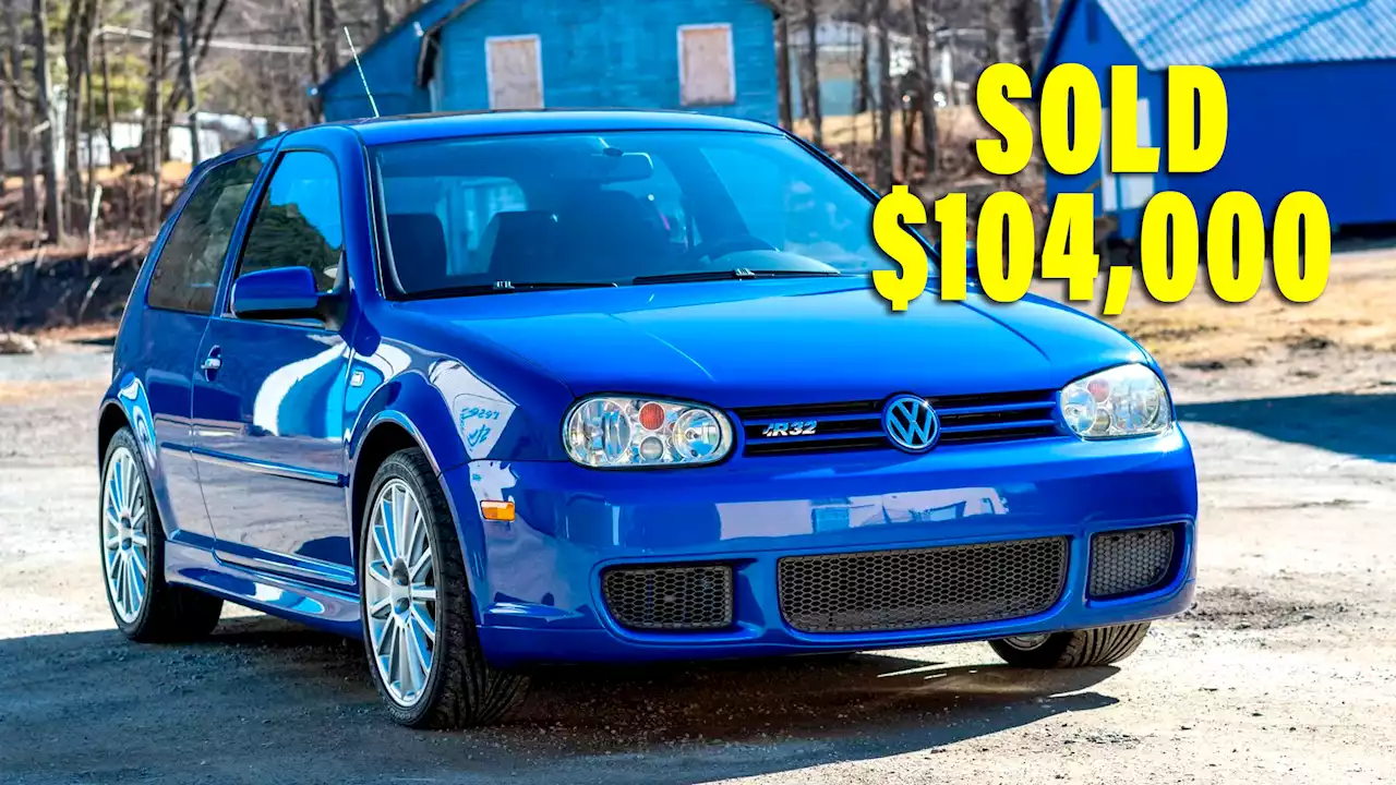 Meet The $104K VW: 2004 Golf R32 With 97 Miles Finds New, Well-Heeled Owner | Carscoops