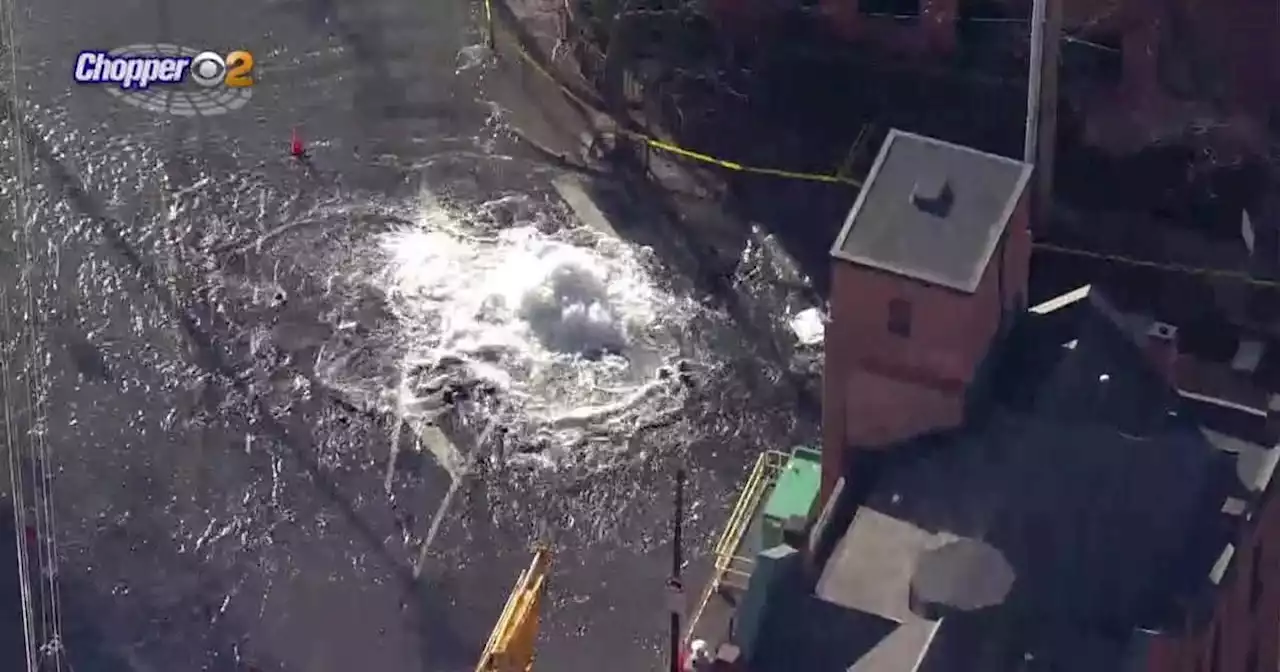 Hoboken residents frustrated as water main break continues; 'We have no water'