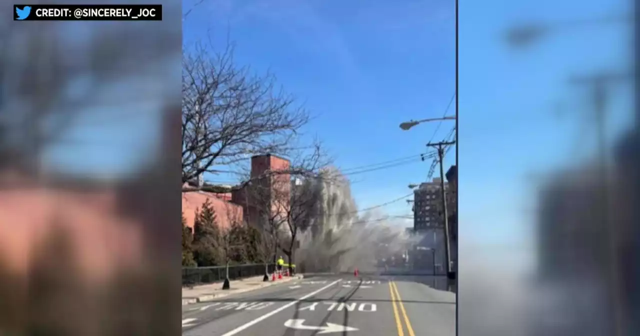 Water main break leaves most of Hoboken with little-to-no pressure