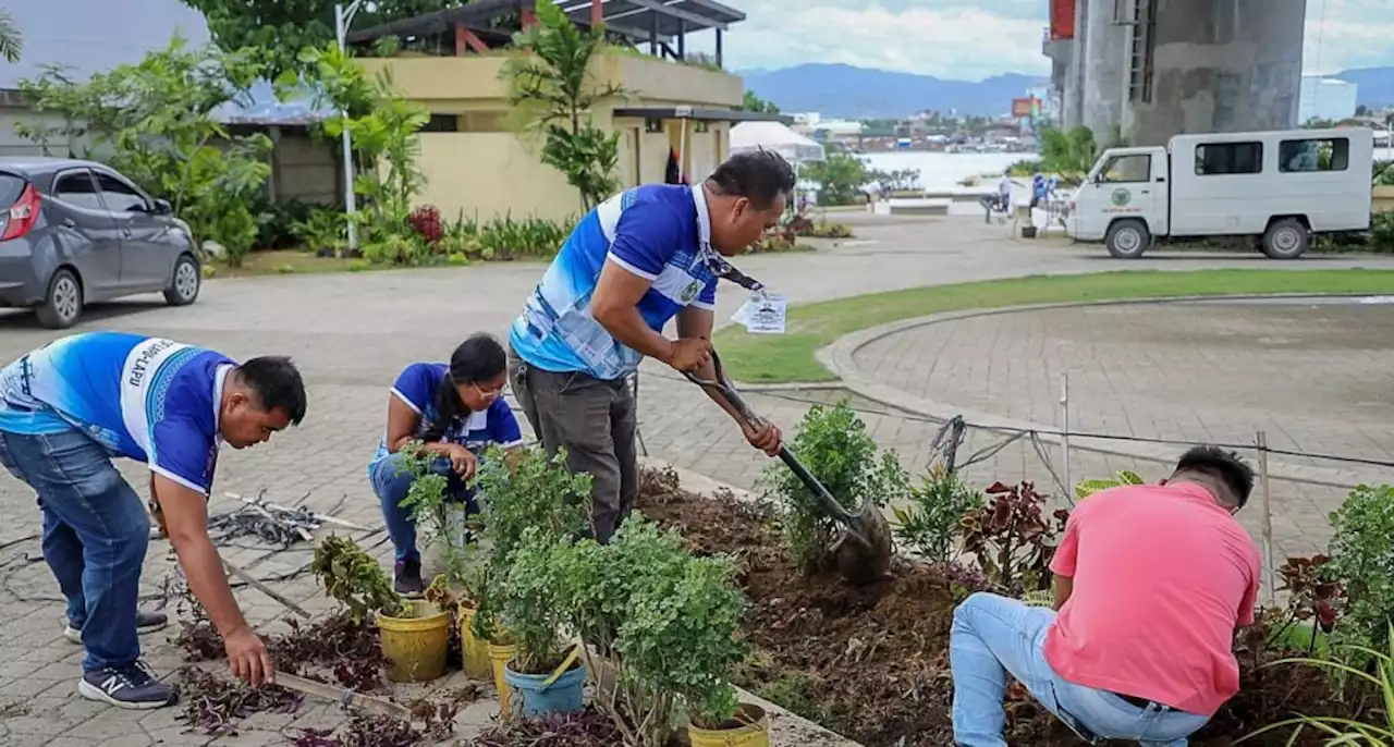 Lapu beautifies Senior Citizen’s Park