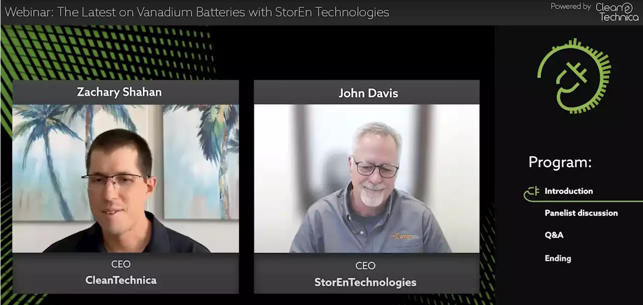 The Latest and Greatest on Vanadium Batteries (Webinar)