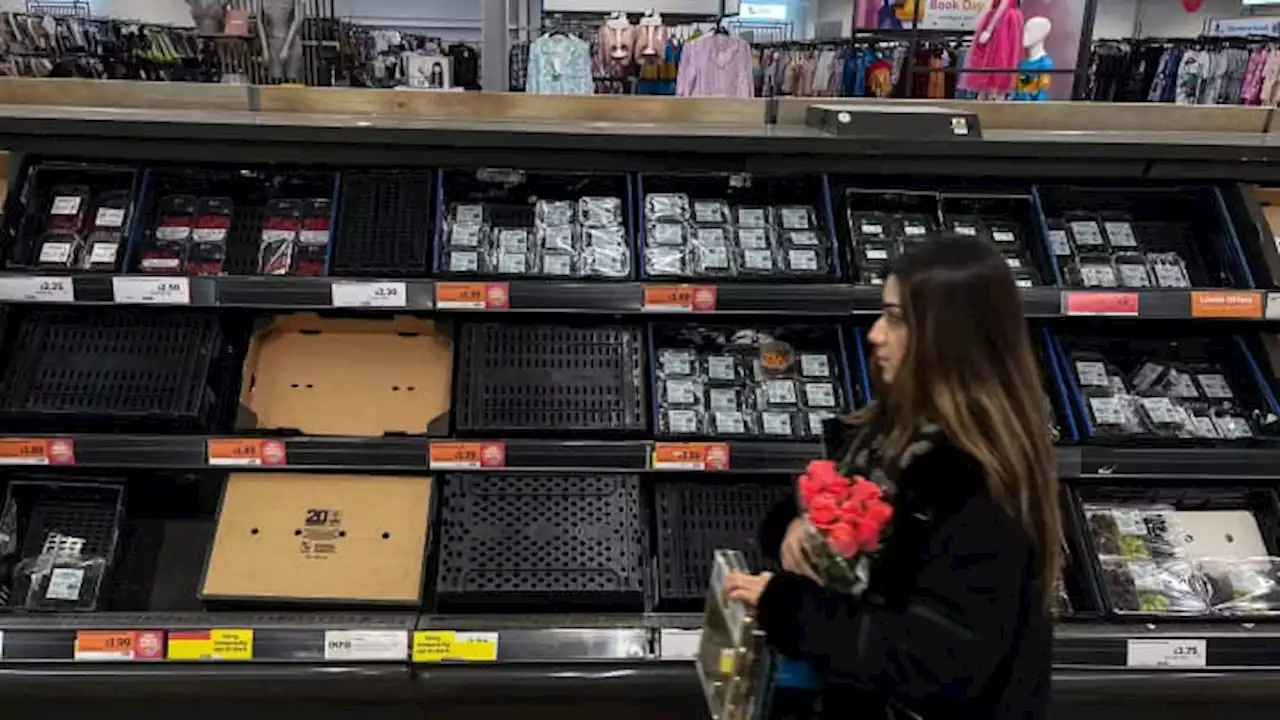 British supermarkets are rationing fruit and vegetables as shortages bite