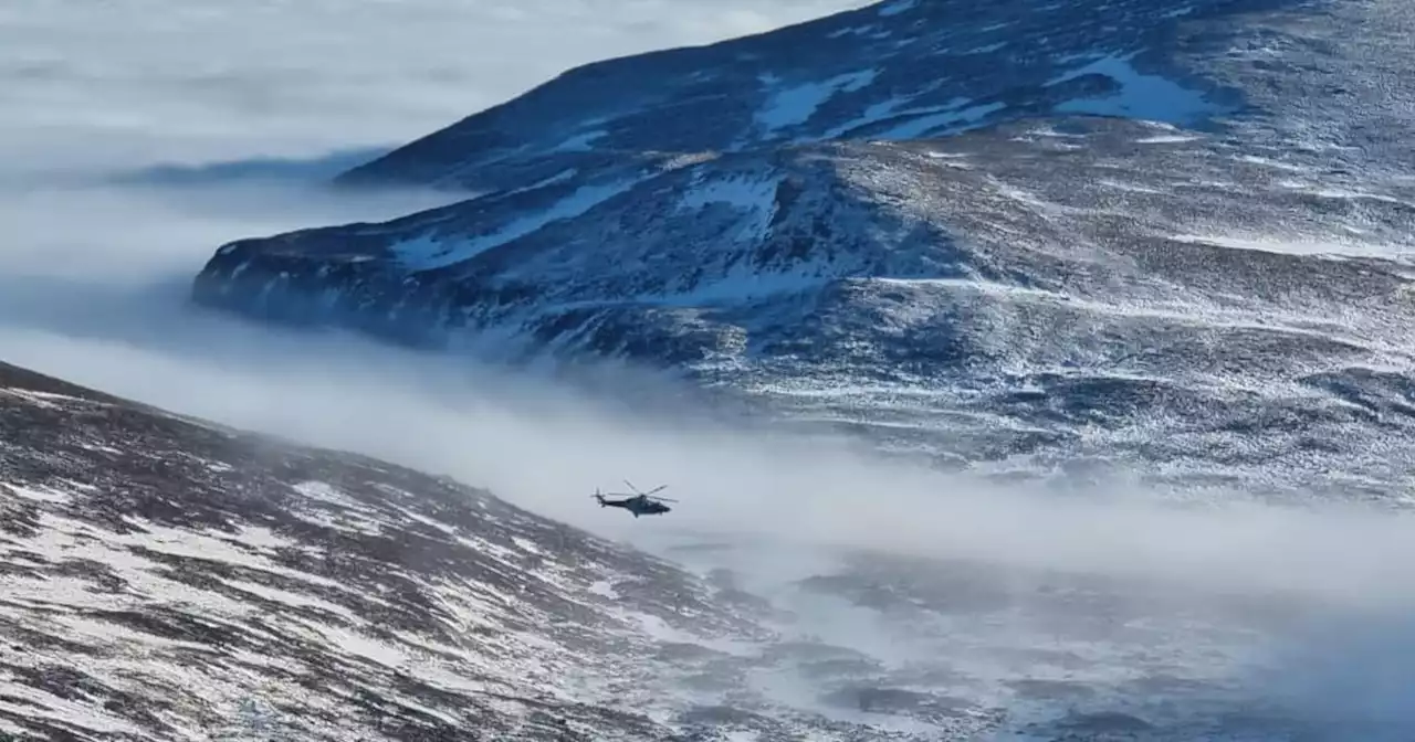 Solo climber airlifted to hospital after horror Cairngorms fall