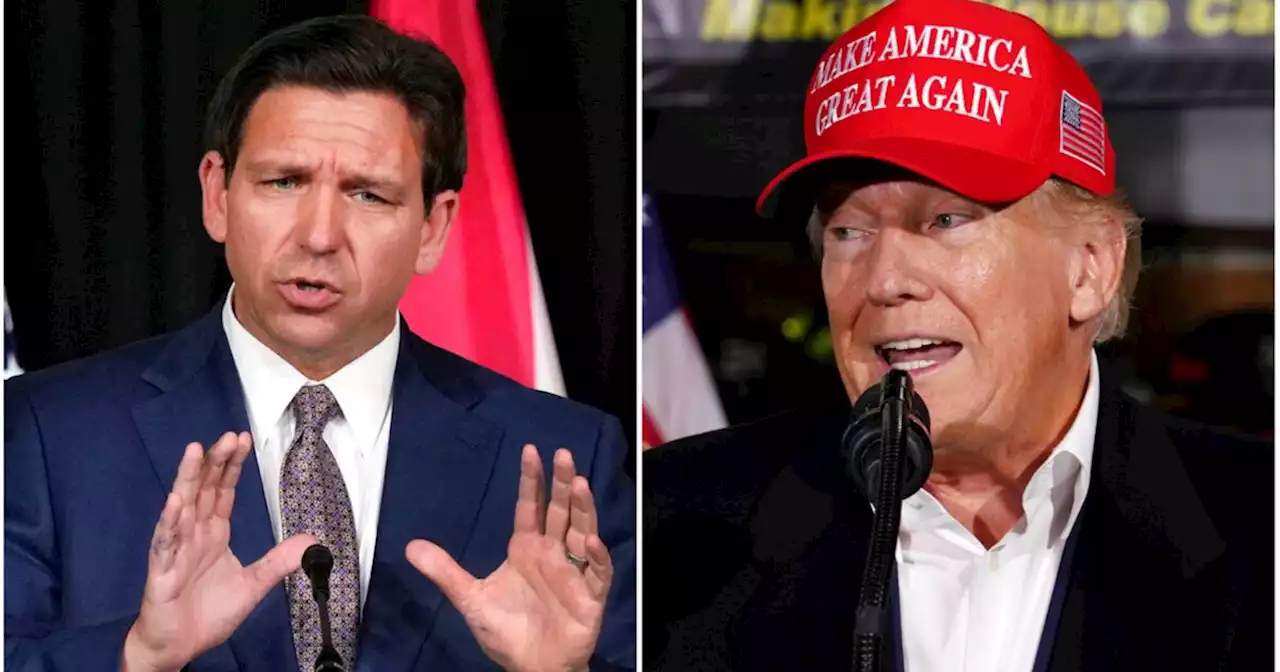 Trump and DeSantis attend dueling Republican conferences as GOP primary field heats up