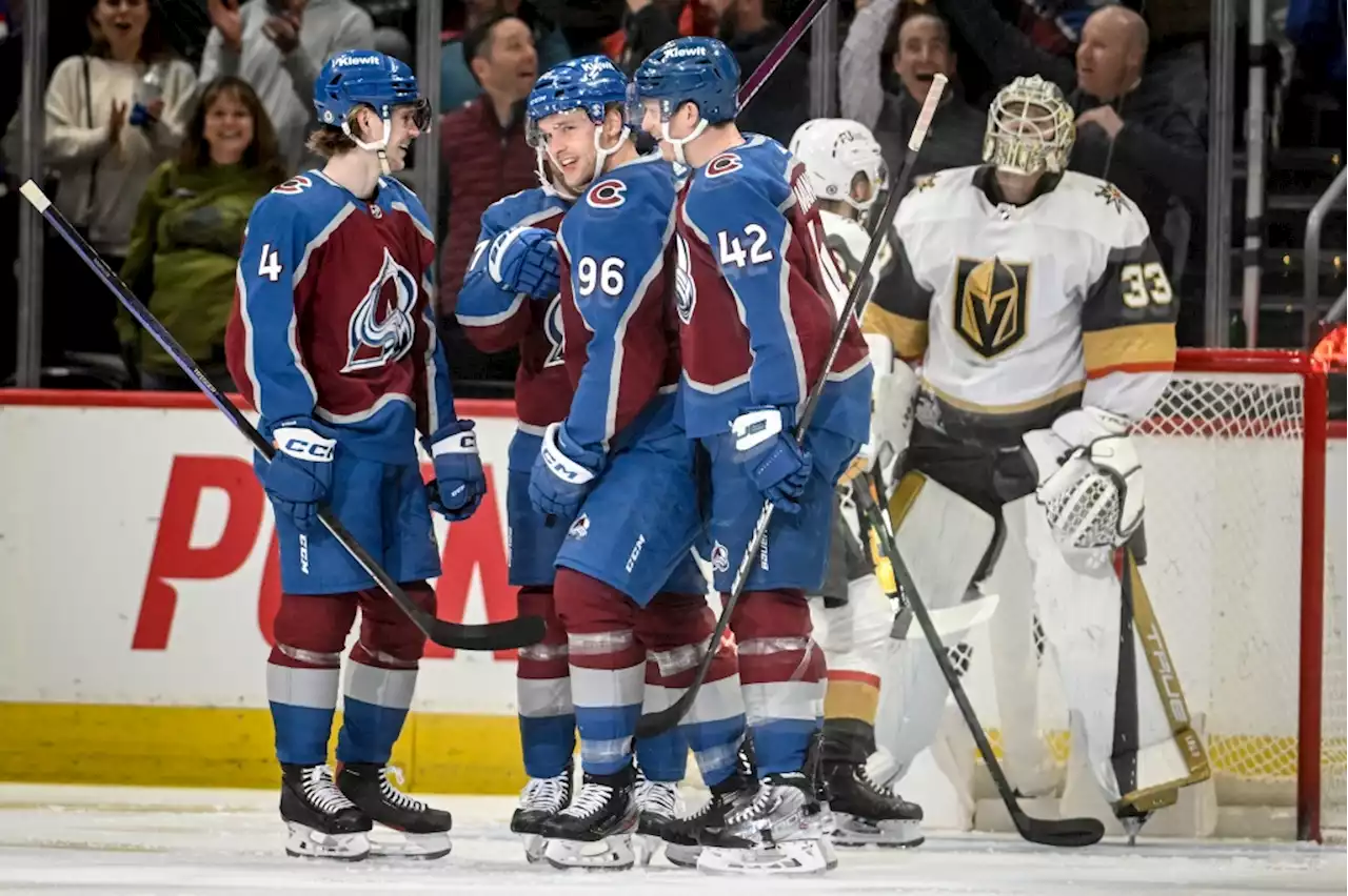 Mikko Rantanen reaches rare 40-goal mark in Avalanche’s 3-0 win over Vegas