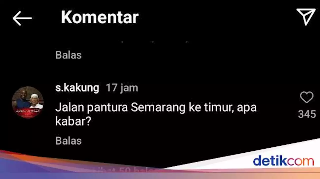 Gus Mus Sentil Ganjar: Jalan Pantura Semarang ke Timur Apa Kabar?