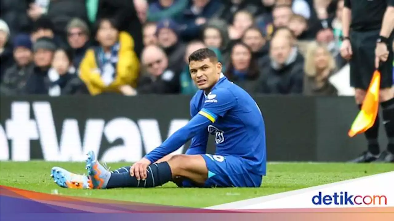 Thiago Silva Cedera Lutut, Mungkin Absen 5-6 Pekan