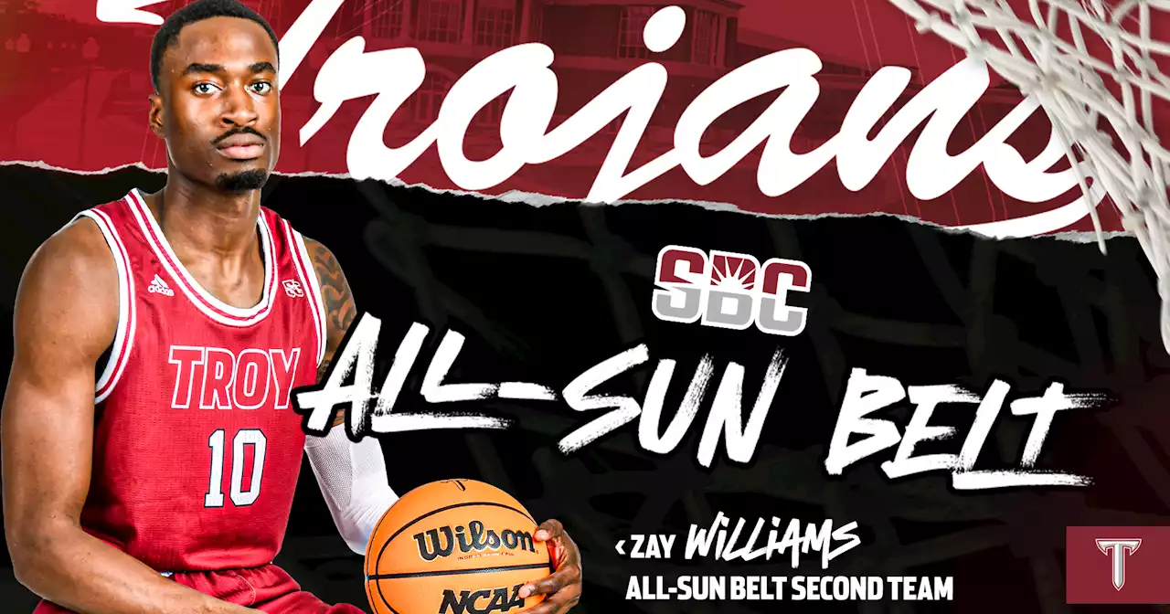 Troy's Zay Williams tabbed All-Sun Belt second team