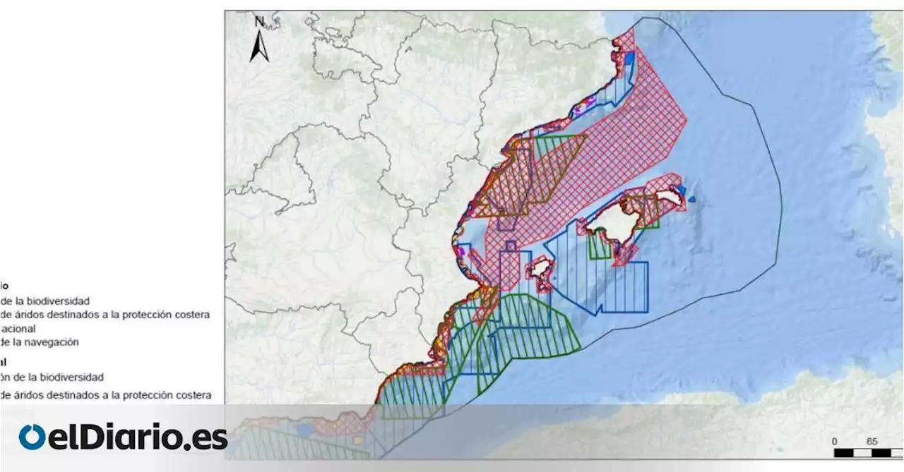 El Gobierno lanza el mapa de zonas en las que se podrán instalar parques eólicos marinos