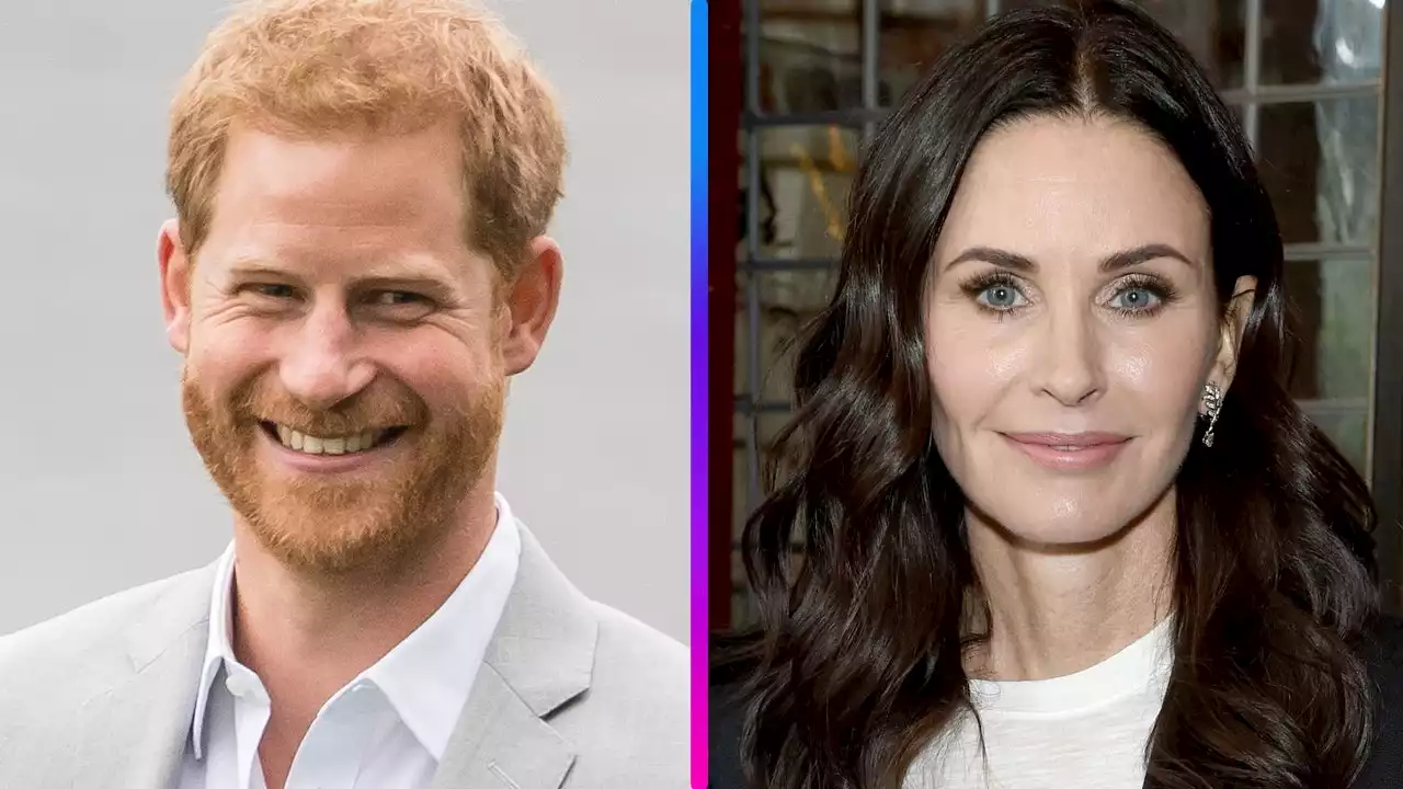 Courteney Cox Responds to Prince Harry Doing Mushrooms at Her House