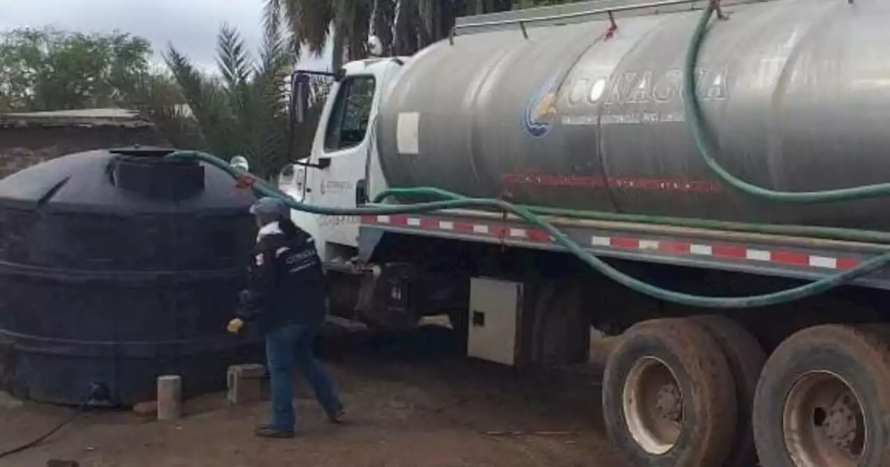 #SequíaEnMéxico: Conagua inician operativos de abasto de agua en cuatro estados