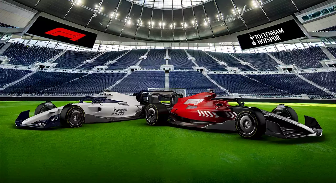 English Premier League's Tottenham Hotspur announces 15-year partnership with Formula 1