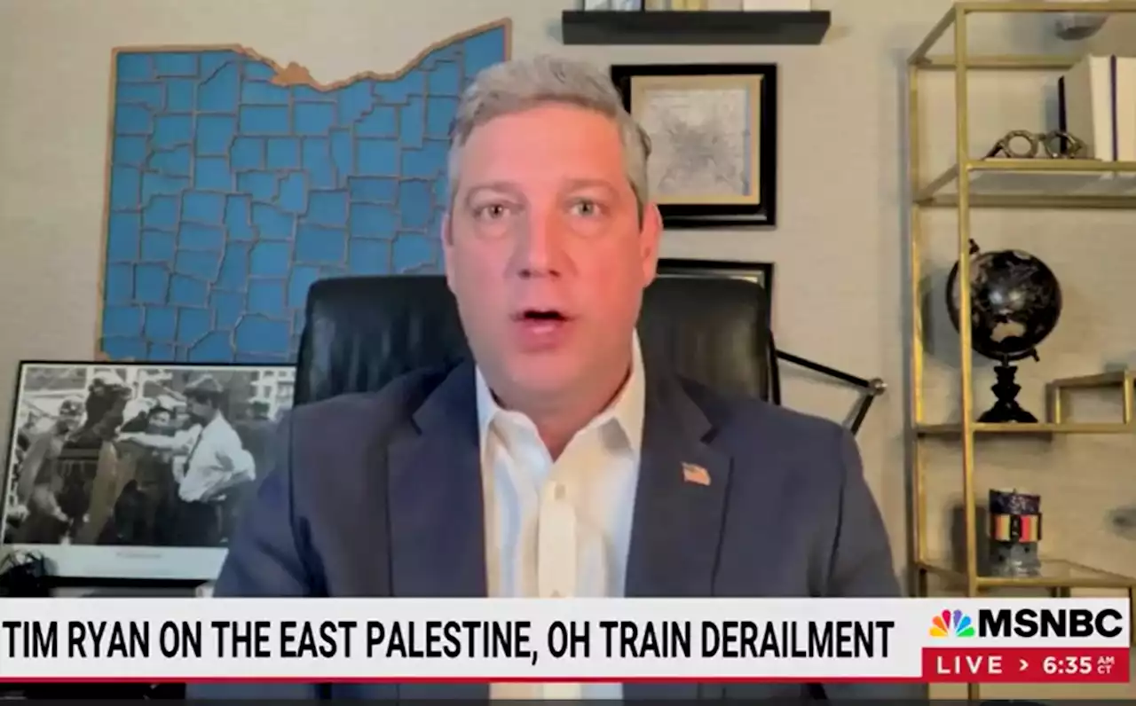 Democrat Tim Ryan urges Biden to visit Ohio train disaster: ‘Show them you care’