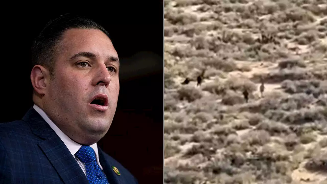 House Homeland Security Committee member captures aerial video showing how cartels 'controlling the border'